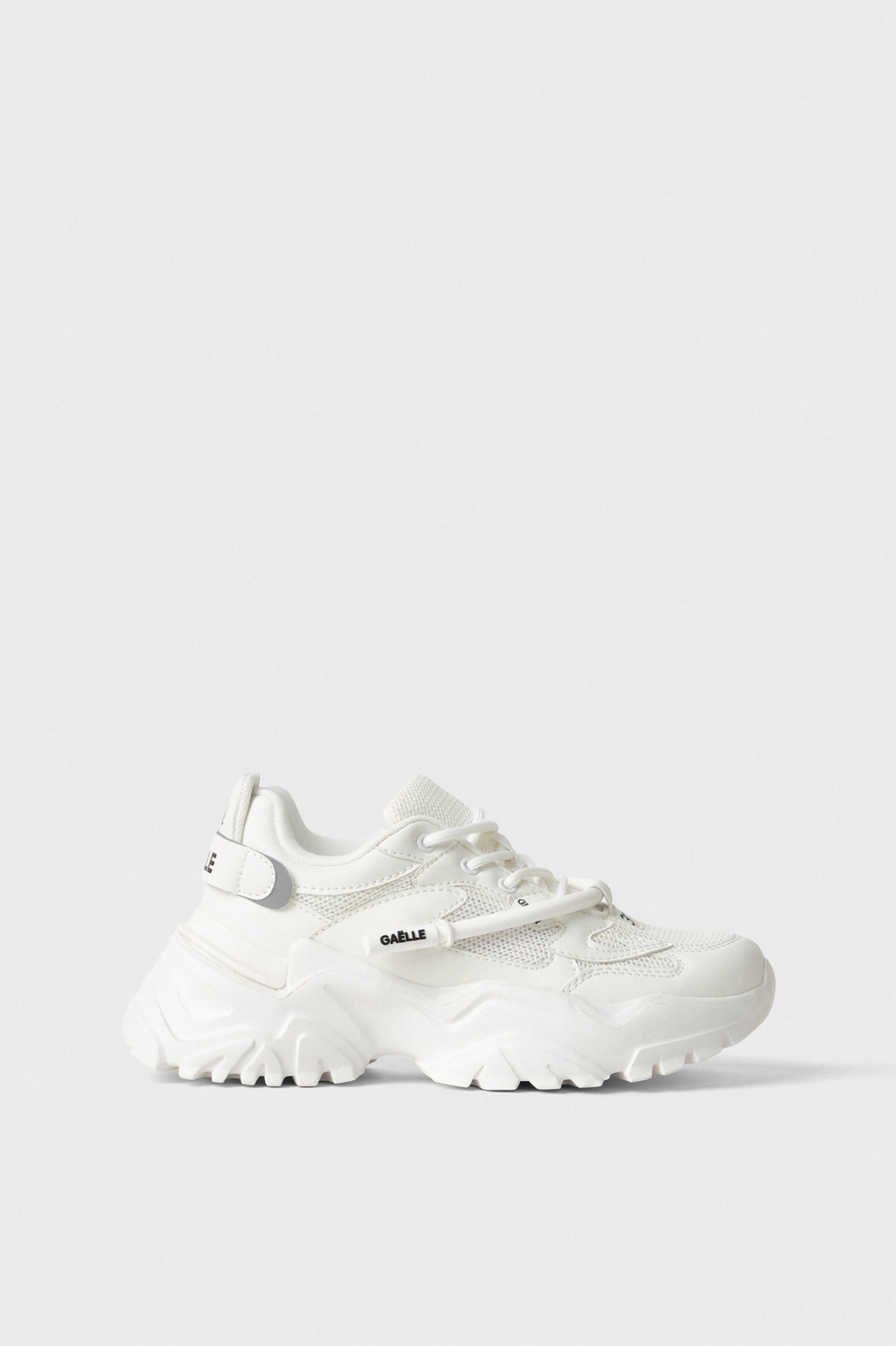 Sneakers Running In Mesh • Bianco