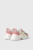 Sneakers Running Con Inserti In Suede • Rosa