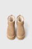Eskimo Boot Alto In Suede Con Ecofur • Beige Cammello