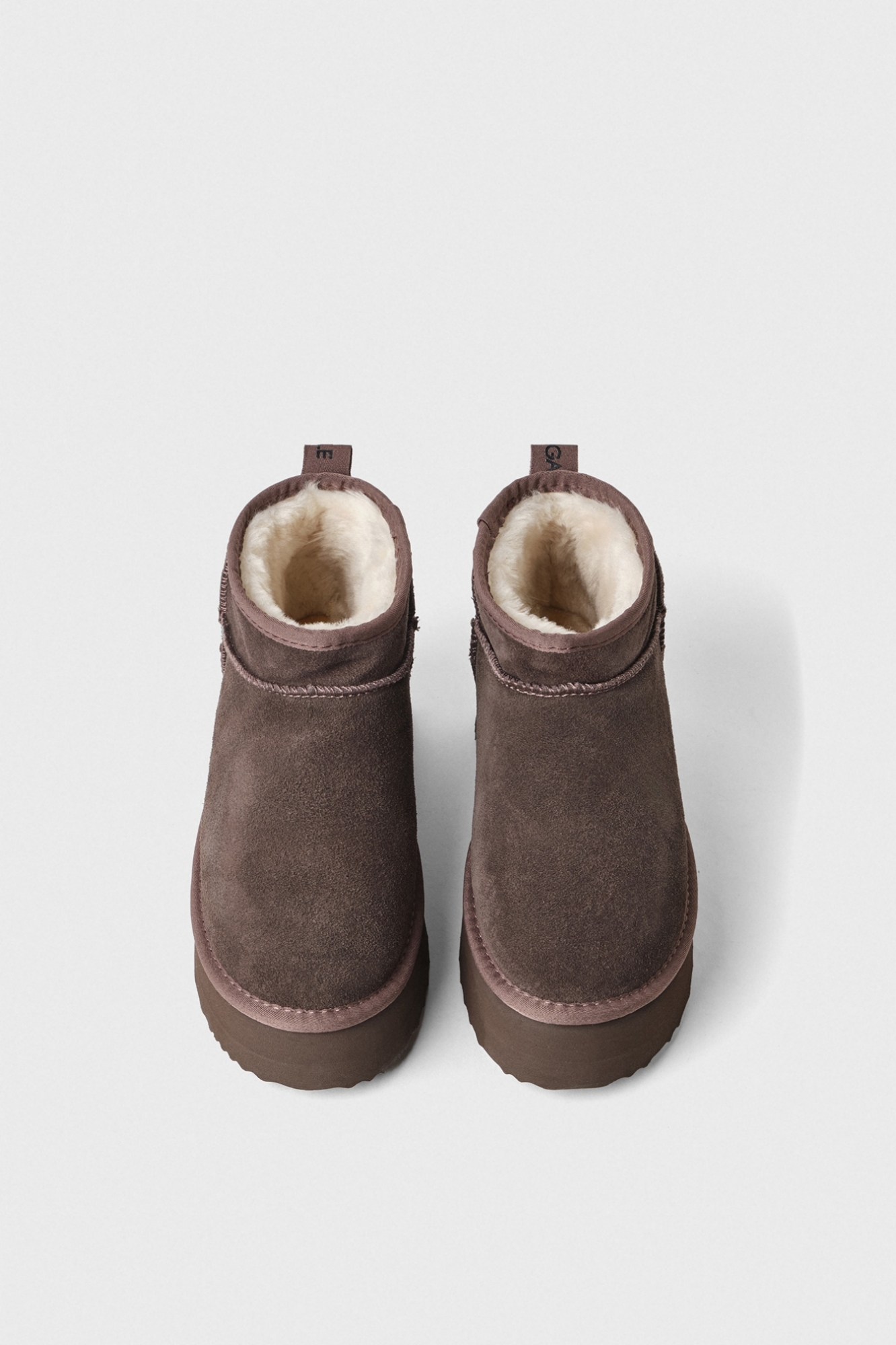Eskimo Boots Basso In Suede E Ecofur • Marrone