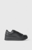 Sneakers Addict In Action Leather Con Back Part In Rubber • Nero