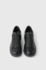 Sneakers Addict In Action Leather Con Back Part In Rubber • Nero