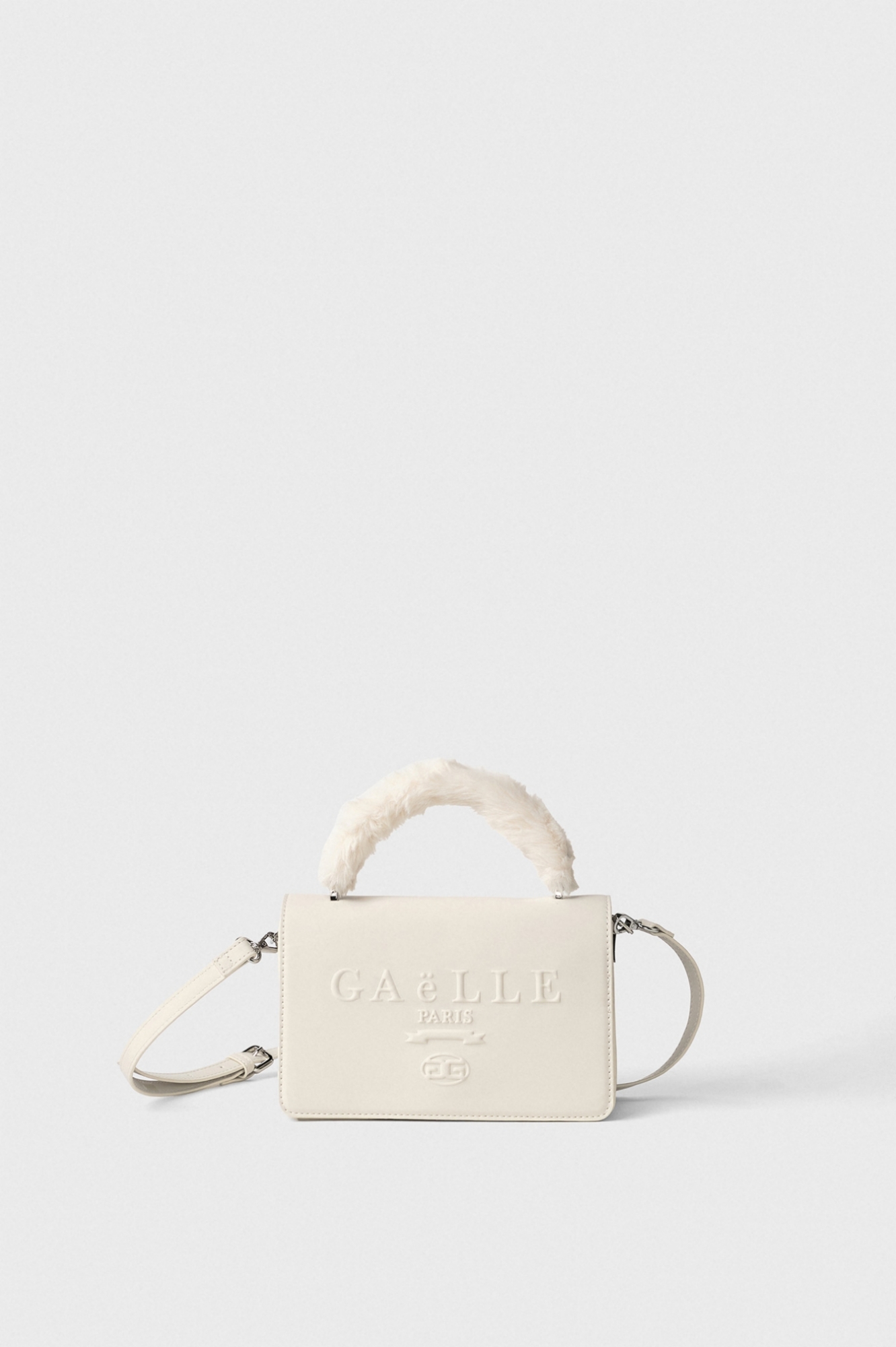 Mini Shoulder Strapmaxilogo Manico In Ecofur • Burro