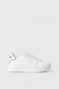 Sneakers Addict In Action Leather Con Inserto Piu Borchie • Bianco