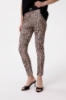 LEGGINGS IN LYCRA STAMPA MACULA CON ELASTICO NERO LOGATO