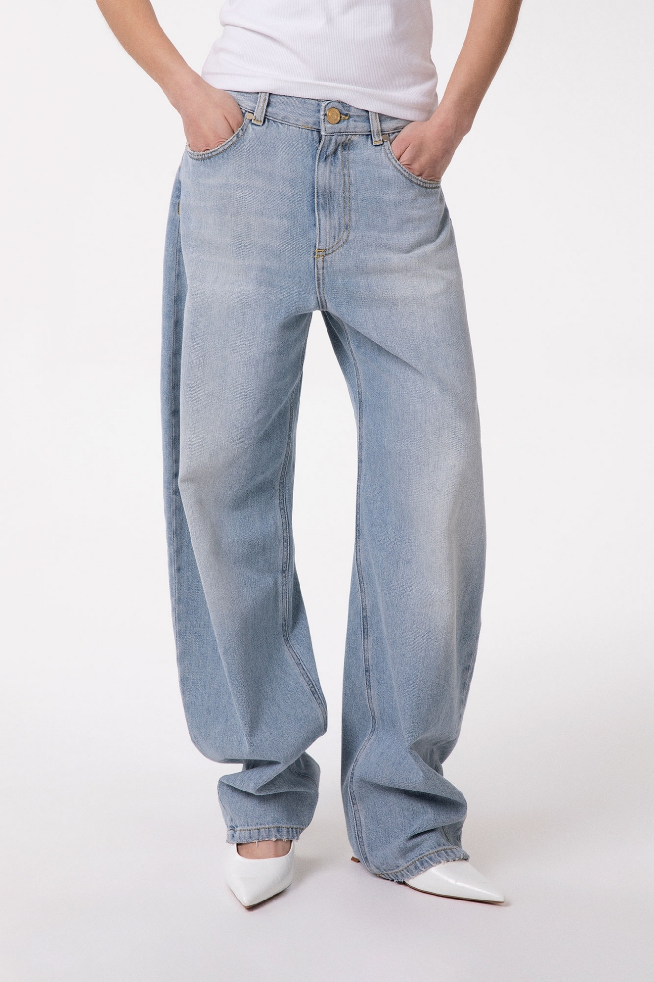 PANTALONE BALLOON IN DENIM