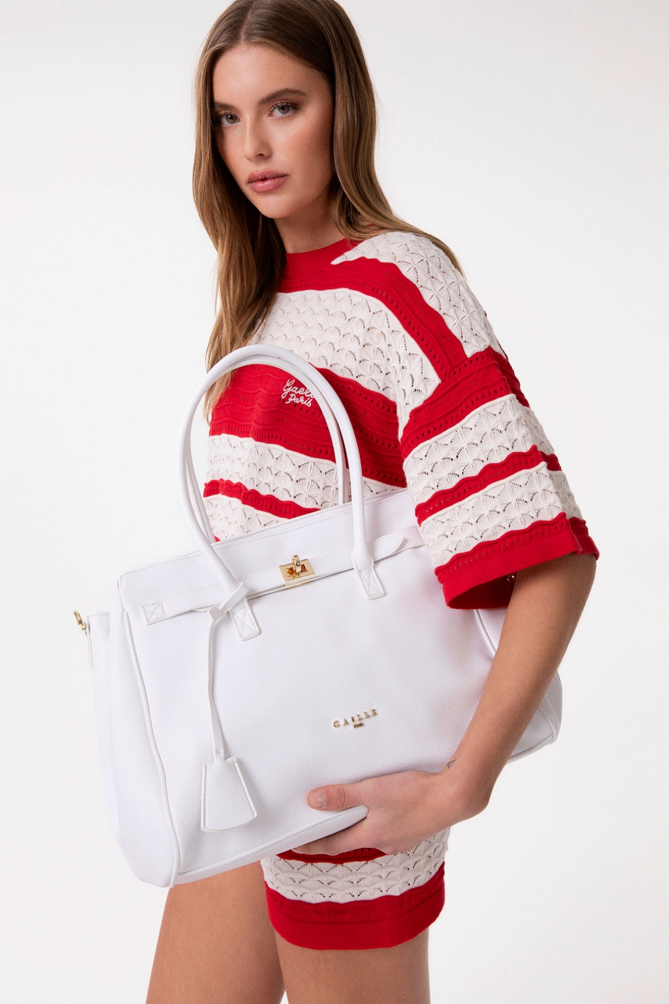 Maxi Hand Bag Essential • Bianco