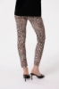 LEGGINGS IN LYCRA STAMPA MACULA CON ELASTICO NERO LOGATO