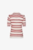 Polo In Maglia Punto Mosso • Rosso