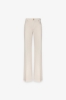 PANTALONE WIDE LEG REGULAR CON MORSETTI LATERALI