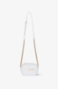 Immagine di Mini Camera Bag Metal Logo • Bianco