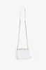 Picture of Mini Shoulder Strap Clamp Closure • White