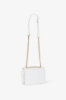 Picture of Regular Shoulder Strap Mini Metal Logo • White