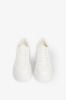 Picture of Addict Platform Sneakers In Action Leather • White