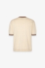 T-Shirt In Maglieria • Beige