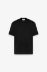 T-Shirt Over In Interlock • Nero