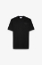 T-Shirt Fit.Basic Con Applicazione • Nero
