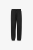 Pantalone Jogger In Felpa Con Polsino Al Fondo • Nero