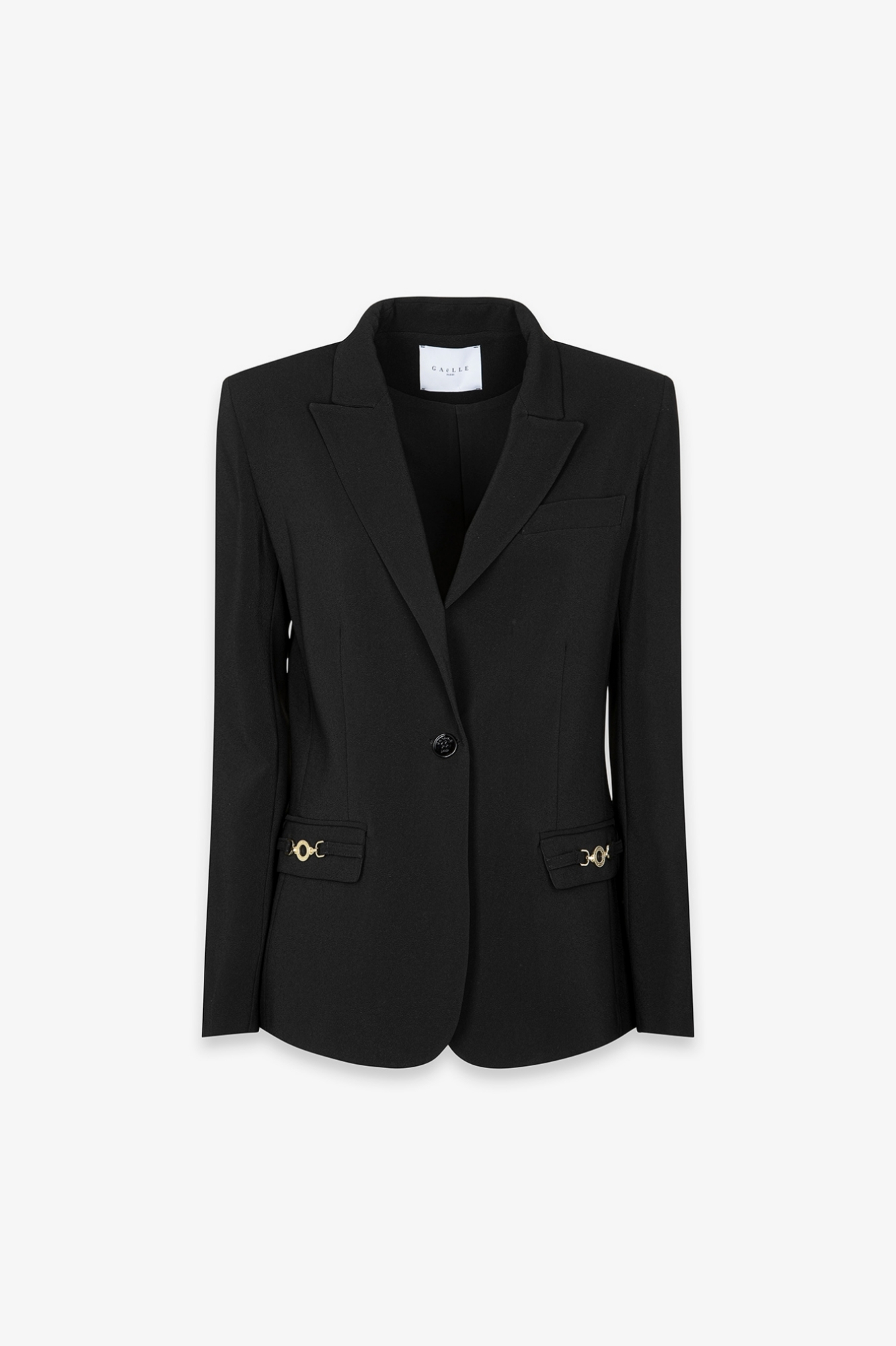 GIACCA MONOPETTO IN CADY MORSETTI ORO