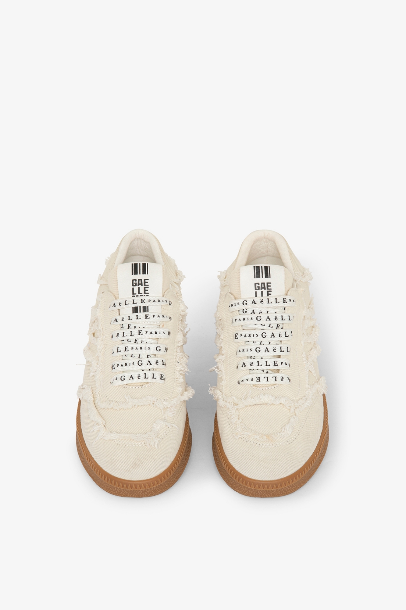 Sneakers Skaters In Canvass • Beige