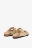 Sandalo In Suede Con Doppia Fibbia E Borchie • Safari