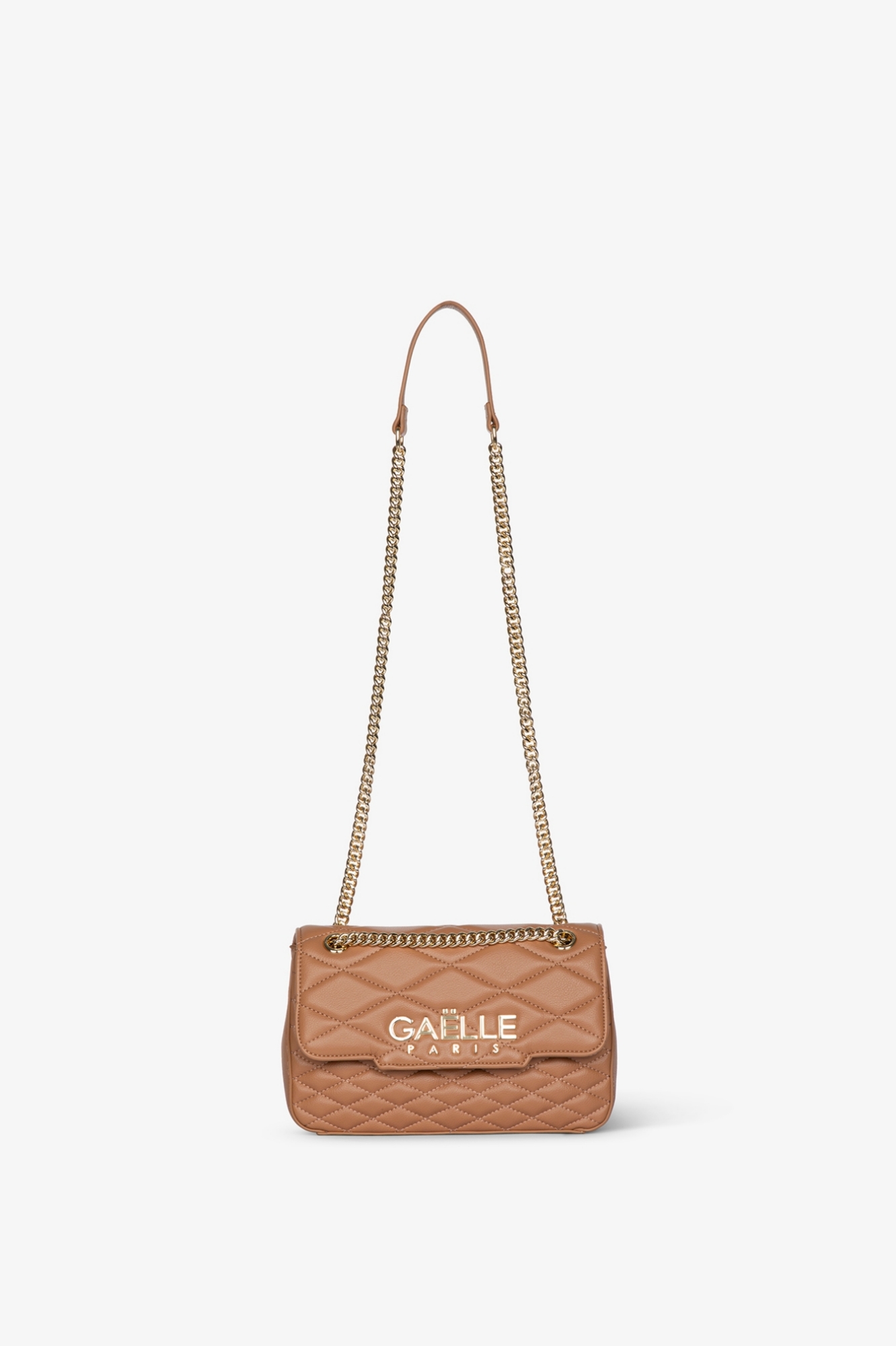 Regular Shoulder Strap Metal Logo • Caramello