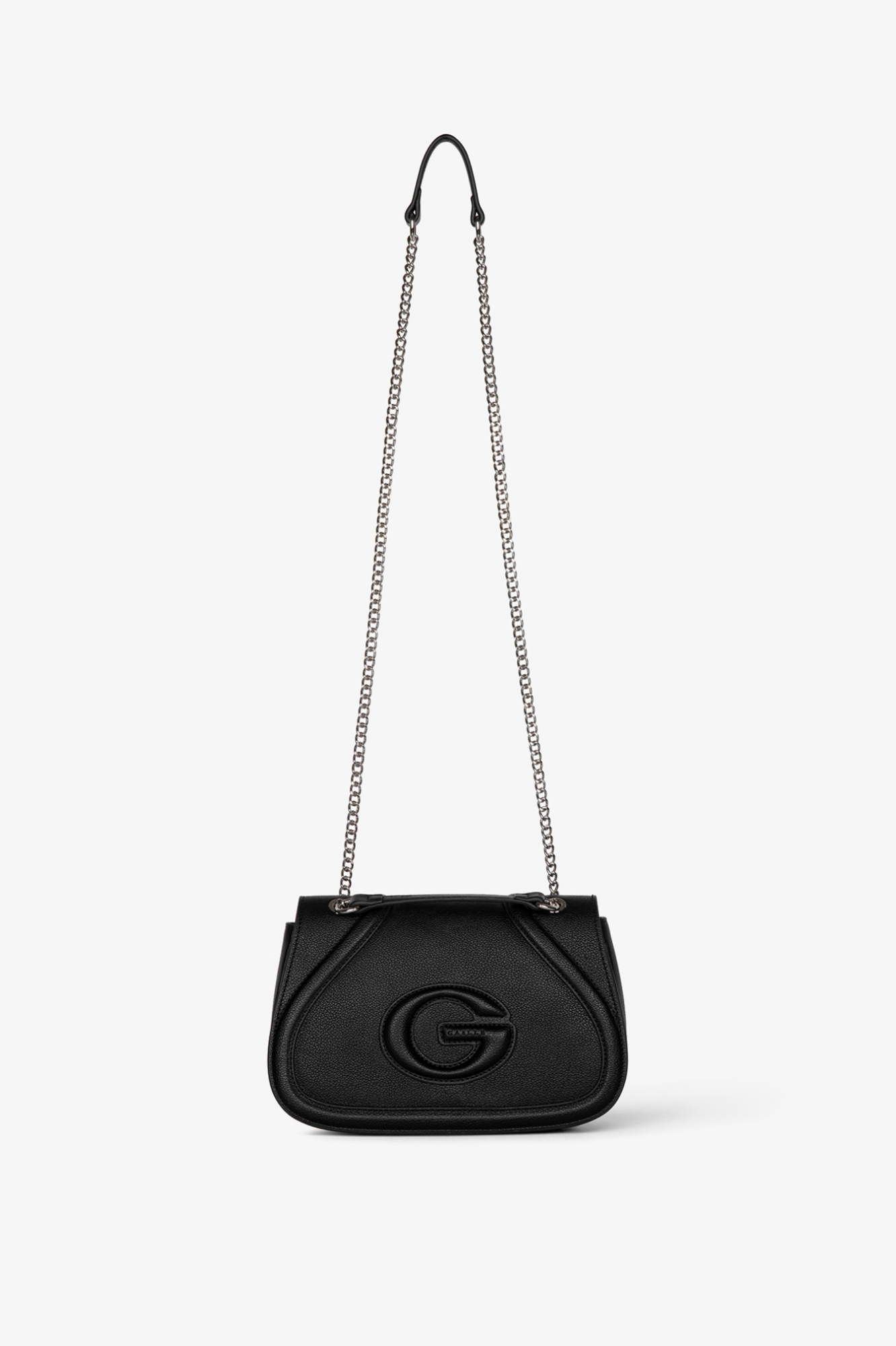 Regular Shoulder Strap Maxi Patch G • Nero