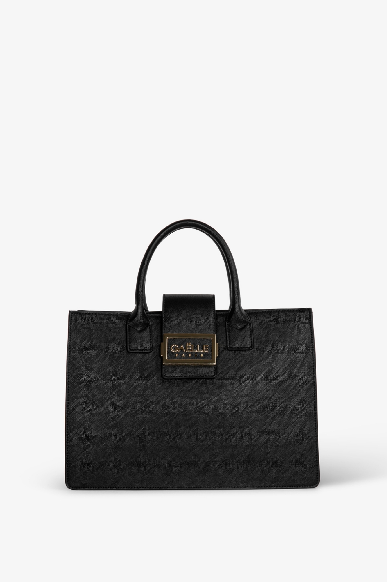 Maxi Hand Bag Mini Metal Logo • Nero