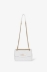 Regular Shoulder Strap Metal Logo • Bianco
