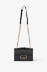 Regular Shoulder Strap Mini Metal Logo • Nero