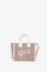 Regular Shopper Ricamo Firma • Beige