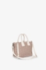 Regular Shopper Ricamo Firma • Beige