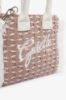 Regular Shopper Ricamo Firma • Beige