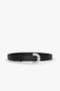 Reguular Belt Morsetto • Nero Argento