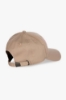 Cappello Visiera Con Ricamo Firma • Beige