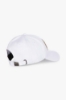 Cappello Visiera Con Ricamo Firma • Bianco