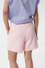 Picture of Fleece Shorts With Matching Embroidery • Rose