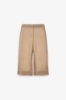 Picture of Knitted Bermuda Shorts • Beige
