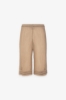 Picture of Knitted Bermuda Shorts • Beige